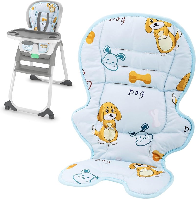 Runhike High Chair Cover Replacement Compatible with Ingenuity Soft Cushion with Anti-Slip Pad and Protecting Water Spills - Image 1